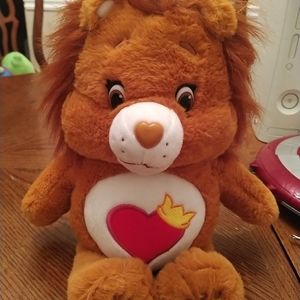 Care Bears Brave Heart Lion Plush 13" 2016 Just Pl